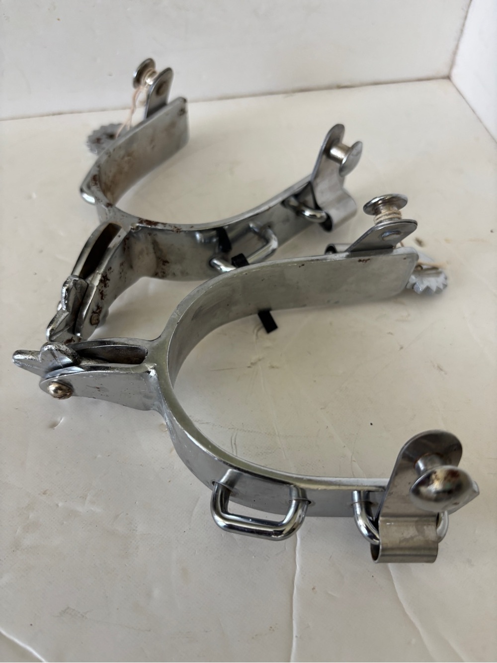 Stainless Steel Western Cowboy Horse Riding Spurs
